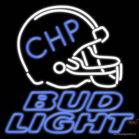 Custom Chp MU Tigers Football Helmet Bud Light Real Neon Glass Tube Neon Sign 