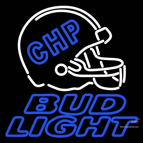 Custom Chp MU Tigers Football Helmet Bud Light Neon Sign  