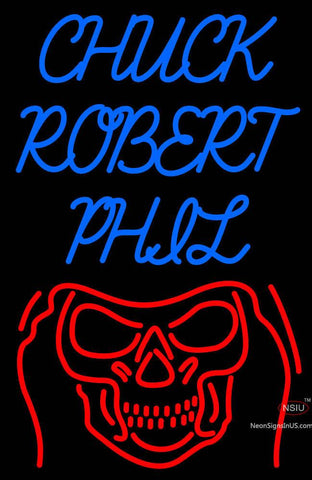 Custom Chuck Robert Phil Neon Sign  