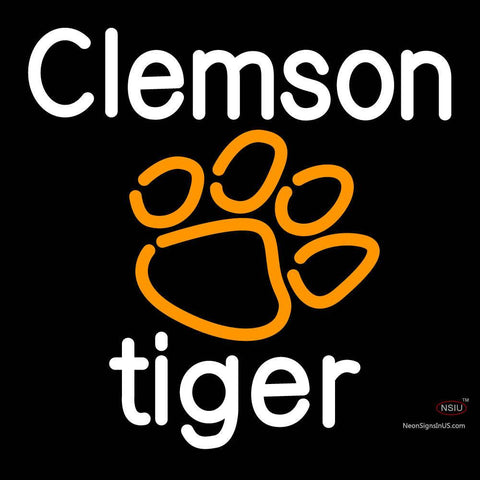 Custom Clemson Tiger Neon Sign  