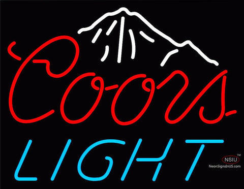 Custom Coors Light Logo Neon Sign  