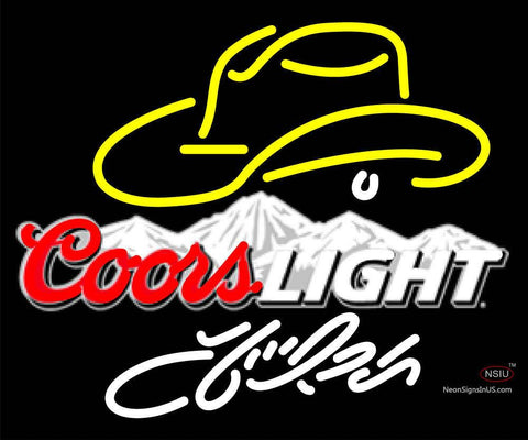 Custom Coors Light Logo Neon Sign  