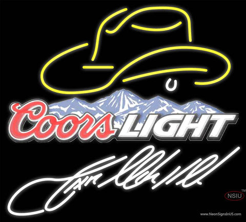 Custom Coors Light Logo Real Neon Glass Tube Neon Sign 