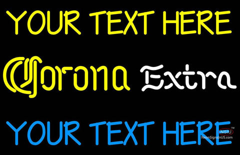 Custom Corona Extra Neon Beer Sign  