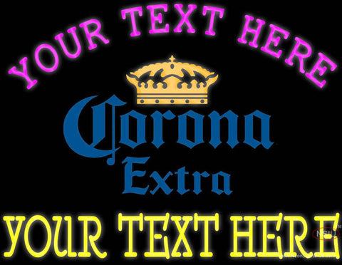 Custom Corona Extra Neon Beer Sign