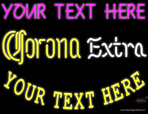 Custom Corona Extra Neon Beer Sign