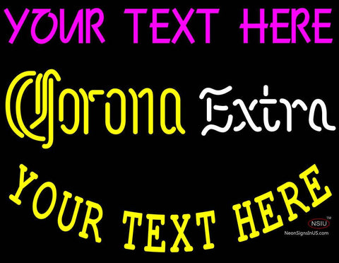 Custom Corona Extra Neon Beer Sign  