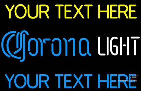 Custom Corona Light Neon Beer Sign  