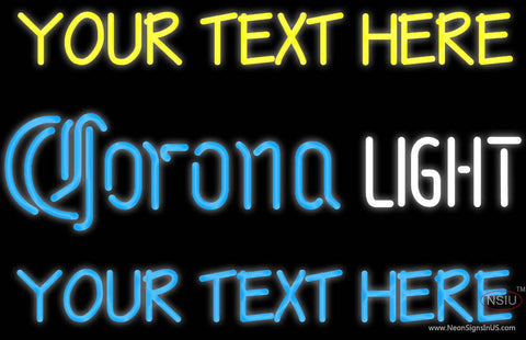 Custom Corona Light Neon Beer Sign