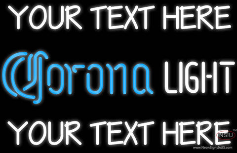 Custom Corona Light Neon Beer Sign 