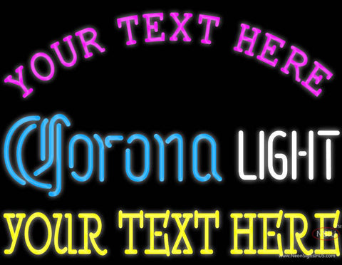 Custom Corona Light Neon Beer Sign