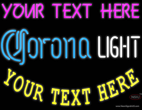 Custom Corona Light Neon Beer Sign