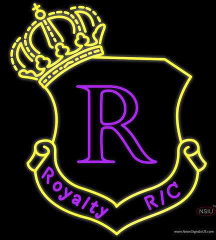 Custom Crown Royalty Rc Logo Real Neon Glass Tube Neon Sign 