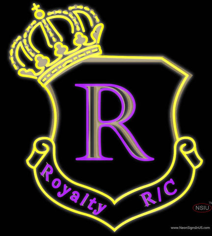 Custom Crown Royalty Rc Logo Real Neon Glass Tube Neon Sign 