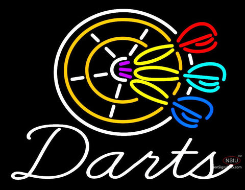 Custom Darts With Logo Neon Sign 