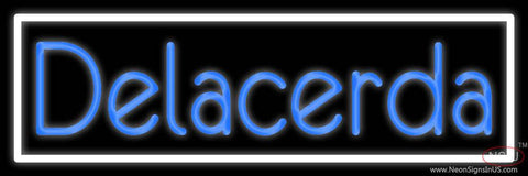 Custom Delacerda Real Neon Glass Tube Neon Sign 