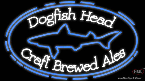 Custom Dogfish Head Beer Real Neon Glass Tube Neon Sign 