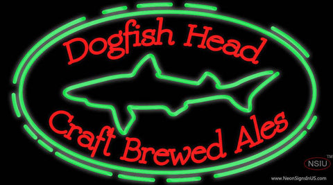 Custom Dogfish Head Beer Real Neon Glass Tube Neon Sign 