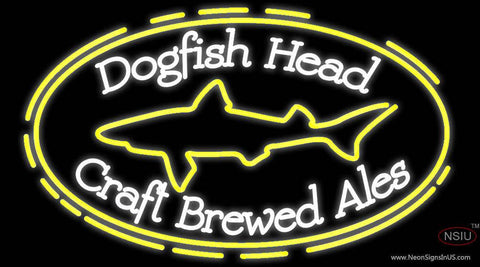 Custom Dogfish Head Beer Real Neon Glass Tube Neon Sign 
