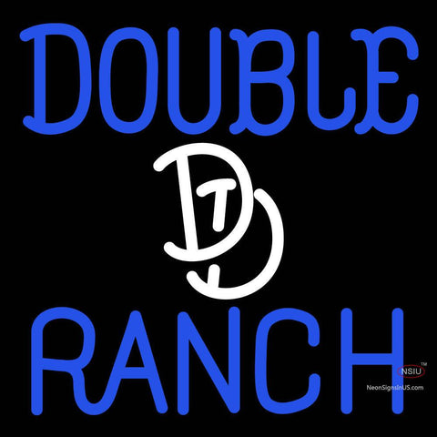 Custom Double D Ranch A Horseshoe Neon Sign  