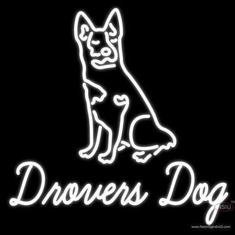 Custom Drovers Dog Real Neon Glass Tube Neon Sign 