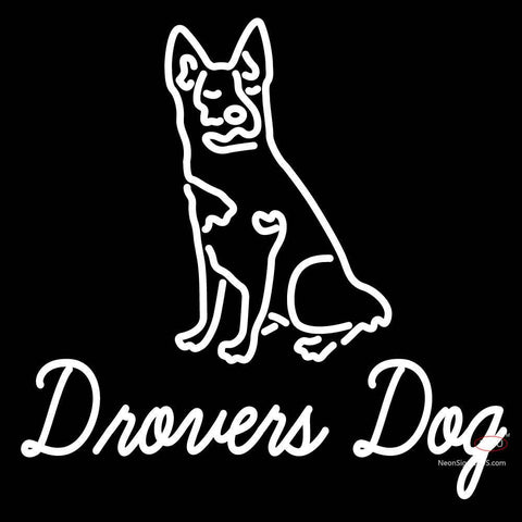 Custom Drovers Dog Neon Sign  