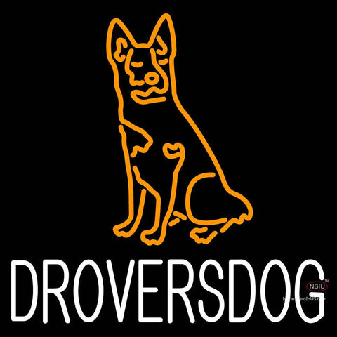 Custom Drovers Dog Neon Sign  