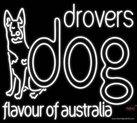 Custom Drovers Dog Flavour Of Australia Real Neon Glass Tube Neon Sign 