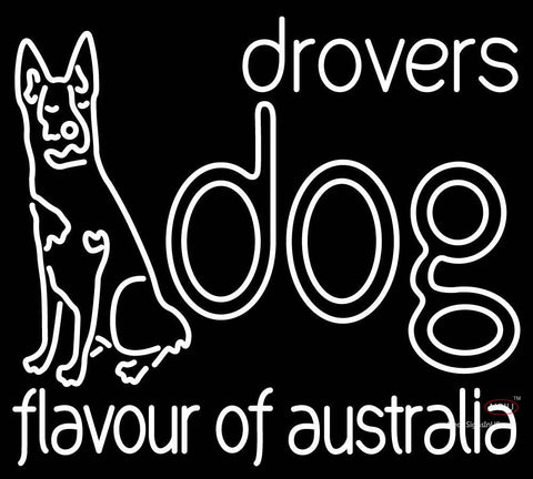 Custom Drovers Dog Flavour Of Australia Neon Sign  