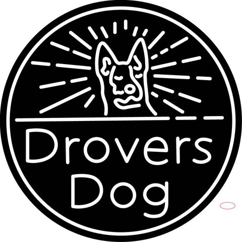 Custom Drovers Dog Neon Sign  