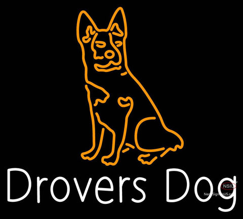 Custom Drovers Dog Neon Sign  