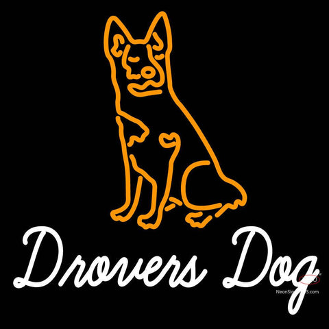 Custom Drovers Dog Neon Sign  
