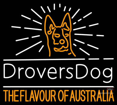 Custom Drovers Grog The Flavour Of Australia Neon Sign  