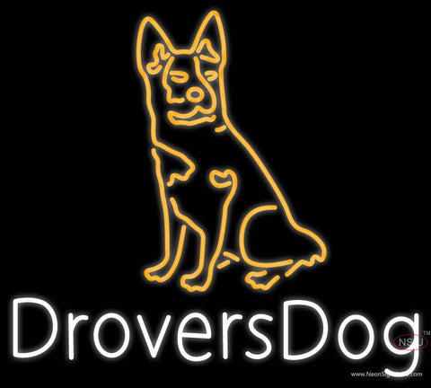 Custom Drovers Dog Real Neon Glass Tube Neon Sign 