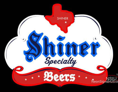 Custom Example Of Shiner Specialty Of Texas Neon Sign  