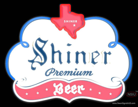 Custom Example Of Shiner Specialty Of Texas Real Neon Glass Tube Neon Sign 