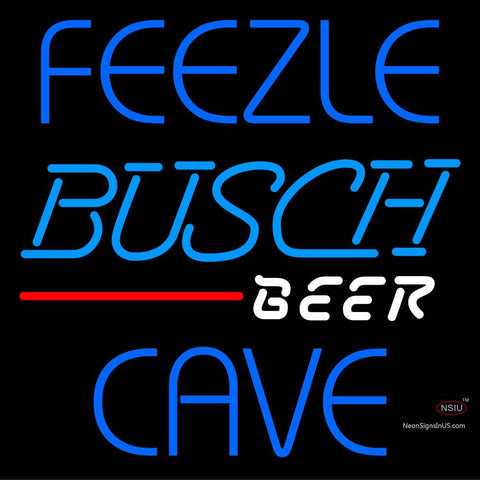 Custom Feezle Mancave Busch Beer Neon Sign  