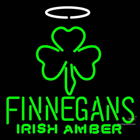Custom Finnegans Irish Amber Neon Sign  