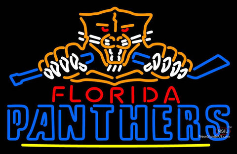 Custom Florida Panthers Logo Neon Sign  