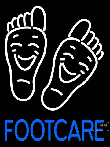 Custom Footcare Logo Neon Sign  