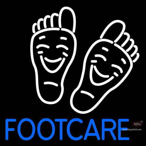 Custom Footcare Logo Neon Sign  