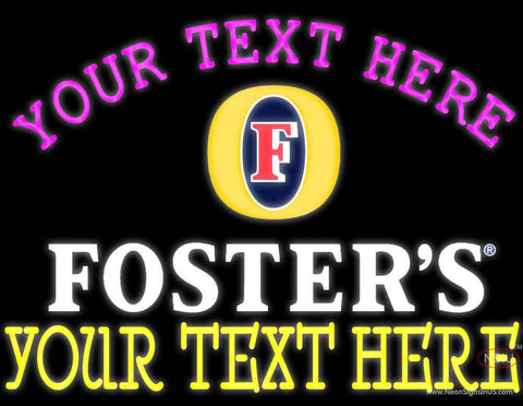 Custom Fosters Neon Beer Sign 