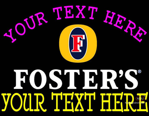 Custom Fosters Neon Beer Sign