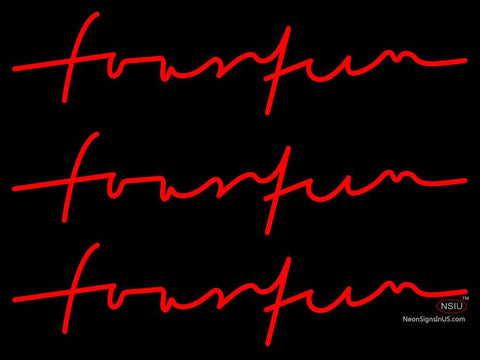 Custom Fourteen Neon Sign  