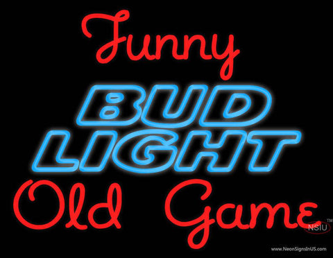 Custom Funny Old Game Real Neon Glass Tube Neon Sign 