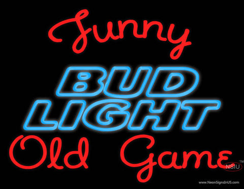 Custom Funny Old Game Real Neon Glass Tube Neon Sign 