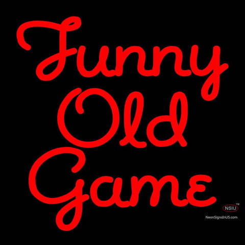 Custom Funny Old Game Neon Sign  