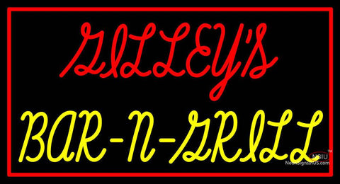Custom Gilleys Bar N Grill Neon Sign  