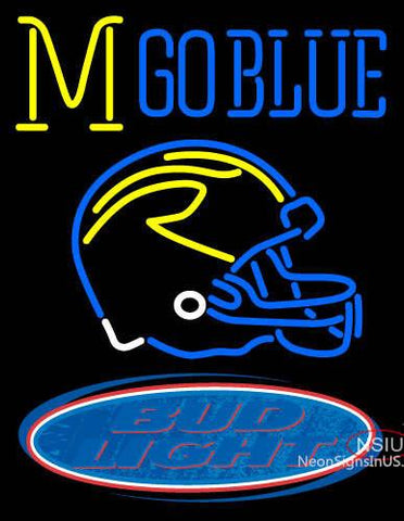 Custom Mgoblue Bud Light Logo Neon Sign  