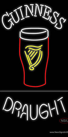 Custom Guinness Draught Glass Neon Beer Sign 